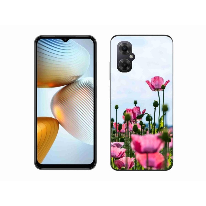 Gelový kryt mmCase na mobil Xiaomi Poco M4 5G - vlčí mák