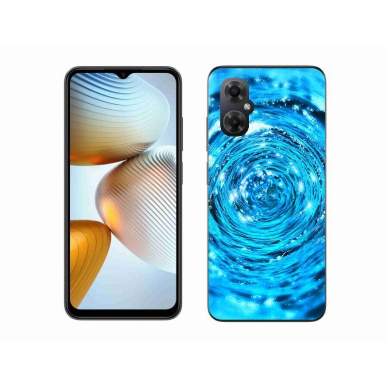 Gelový kryt mmCase na mobil Xiaomi Poco M4 5G - vodní vír