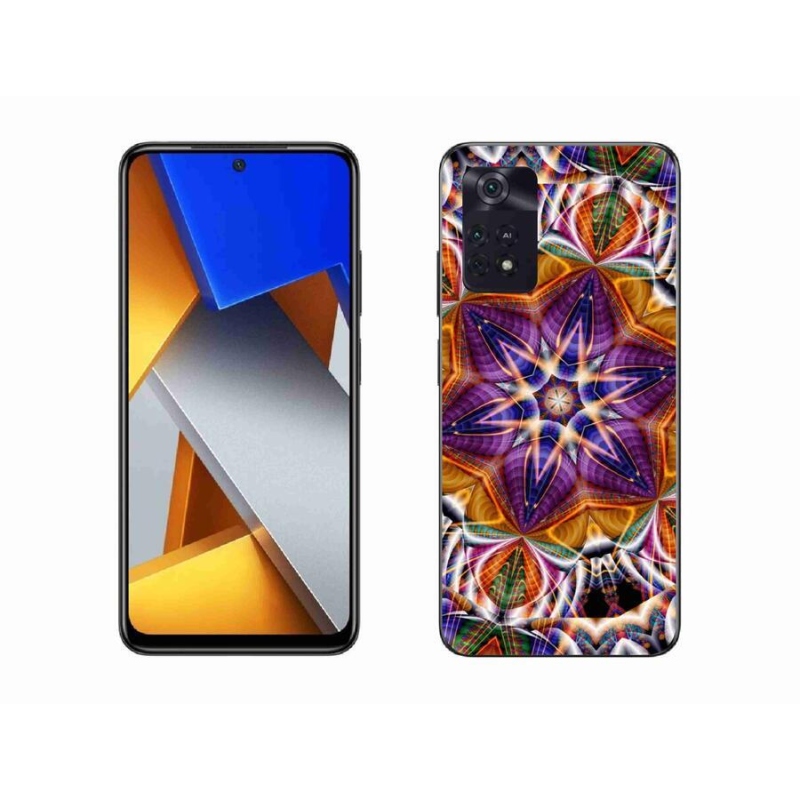 Gelový kryt mmCase na mobil Xiaomi Poco M4 Pro 4G - abstrakt 6