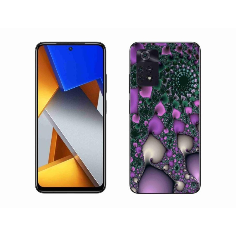 Gelový kryt mmCase na mobil Xiaomi Poco M4 Pro 4G - abstrakt 7