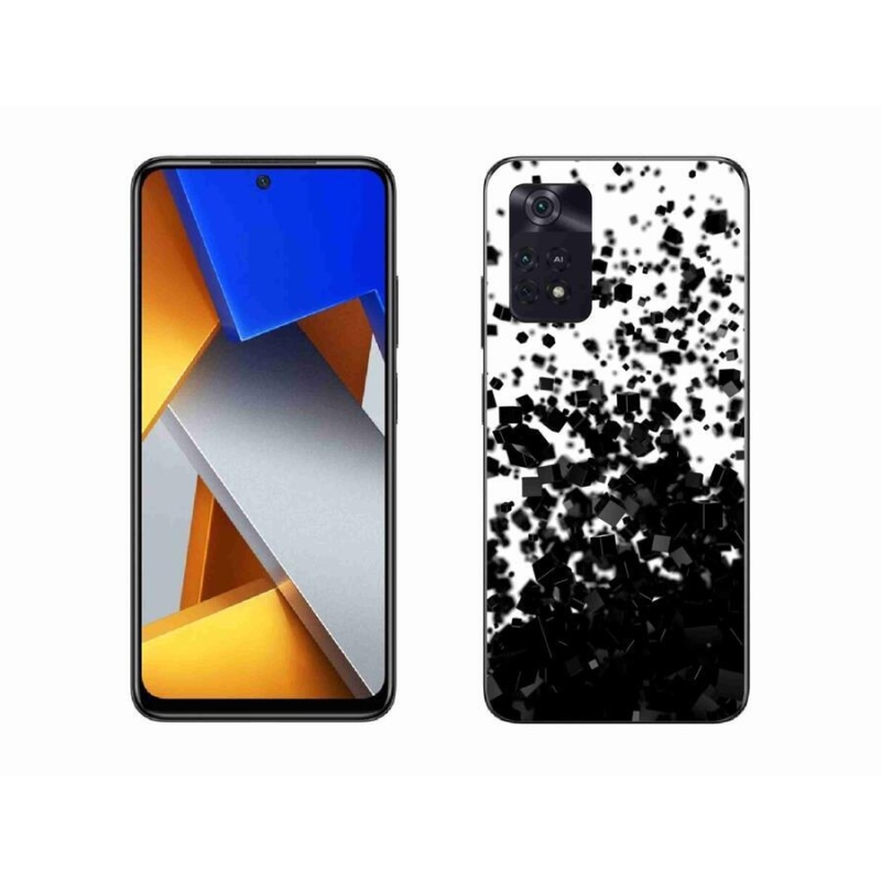 Gelový kryt mmCase na mobil Xiaomi Poco M4 Pro 4G - abstraktní vzor 1