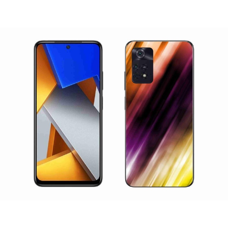 Gelový kryt mmCase na mobil Xiaomi Poco M4 Pro 4G - abstraktní vzor 5