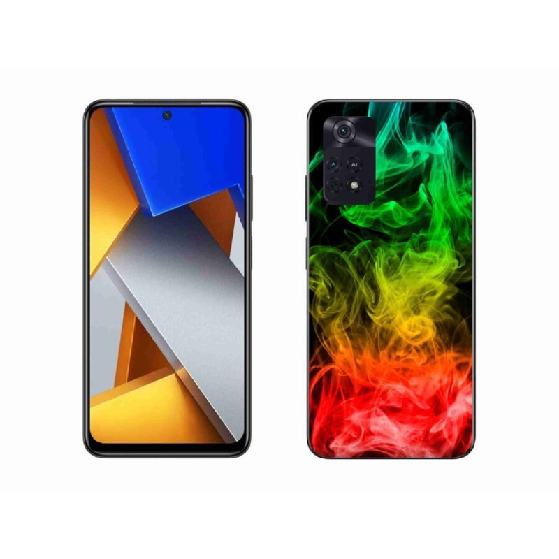 Gelový kryt mmCase na mobil Xiaomi Poco M4 Pro 4G - abstraktní vzor 7
