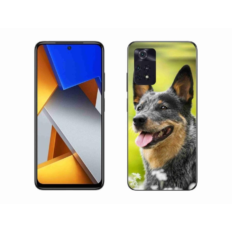 Gelový kryt mmCase na mobil Xiaomi Poco M4 Pro 4G - australský honácký pes