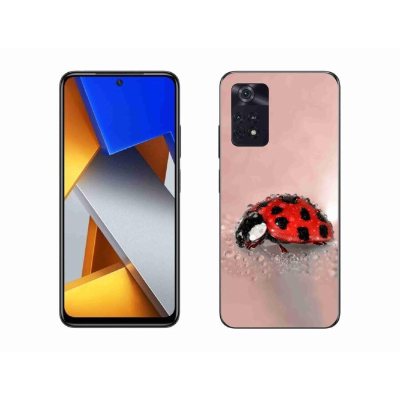Gelový kryt mmCase na mobil Xiaomi Poco M4 Pro 4G - beruška