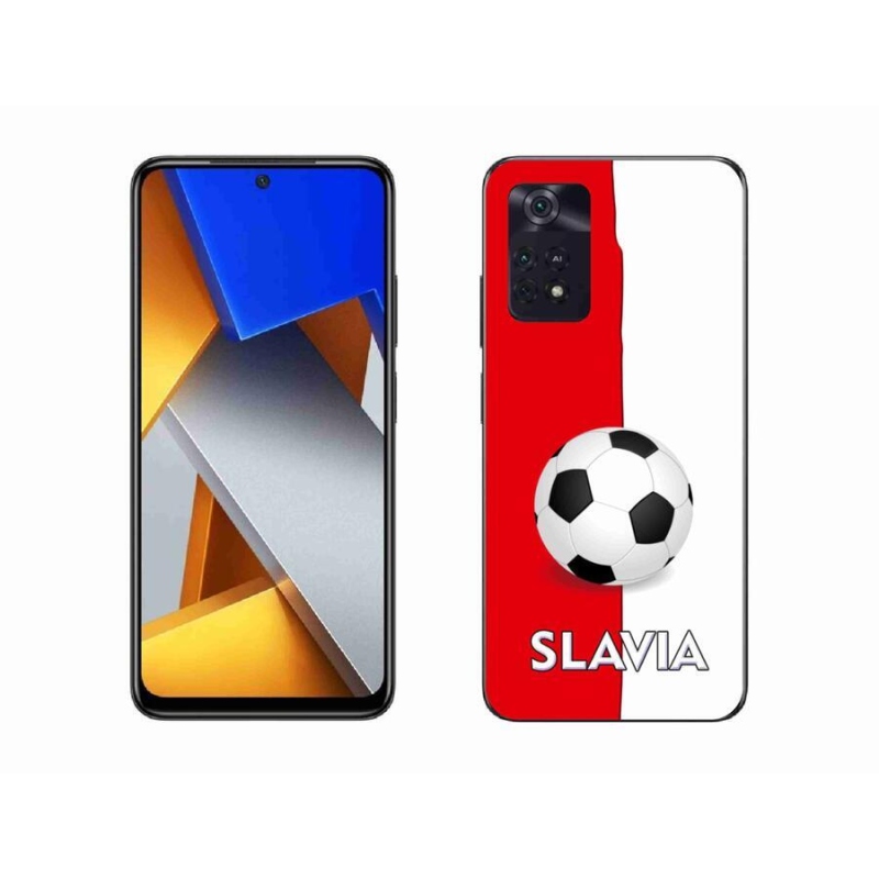 Gelový kryt mmCase na mobil Xiaomi Poco M4 Pro 4G - fotbal 2