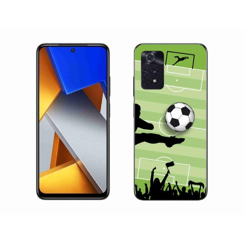 Gelový kryt mmCase na mobil Xiaomi Poco M4 Pro 4G - fotbal 3