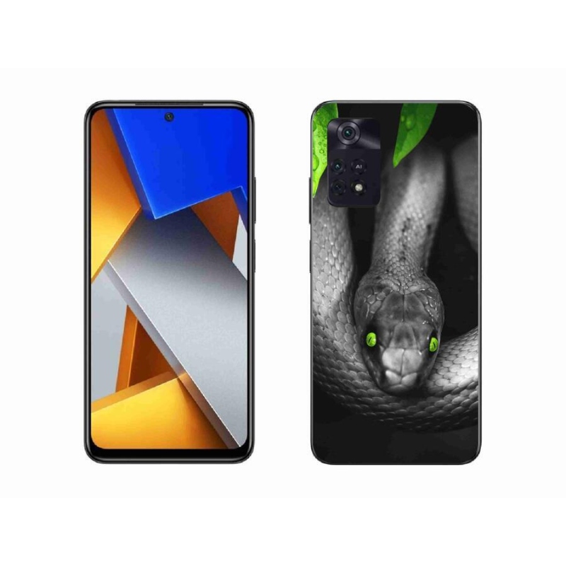 Gelový kryt mmCase na mobil Xiaomi Poco M4 Pro 4G - had