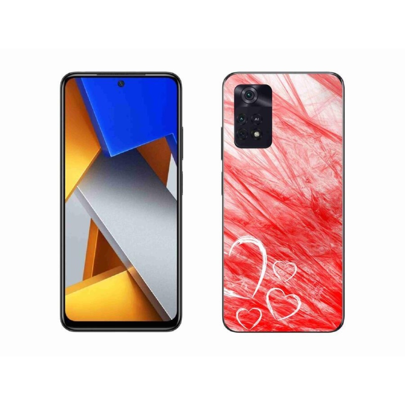 Gelový kryt mmCase na mobil Xiaomi Poco M4 Pro 4G - heart