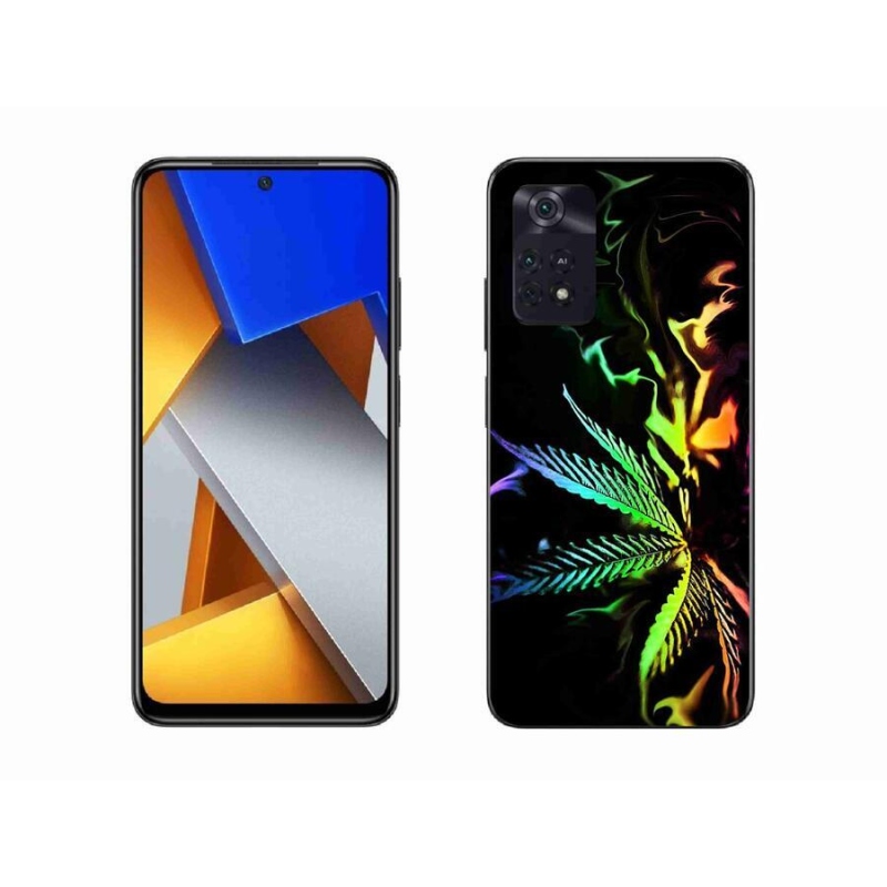 Gelový kryt mmCase na mobil Xiaomi Poco M4 Pro 4G - konopí 2