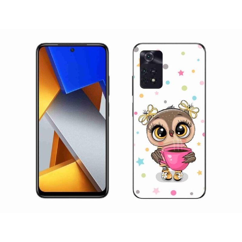 Gelový kryt mmCase na mobil Xiaomi Poco M4 Pro 4G - kreslená sovička