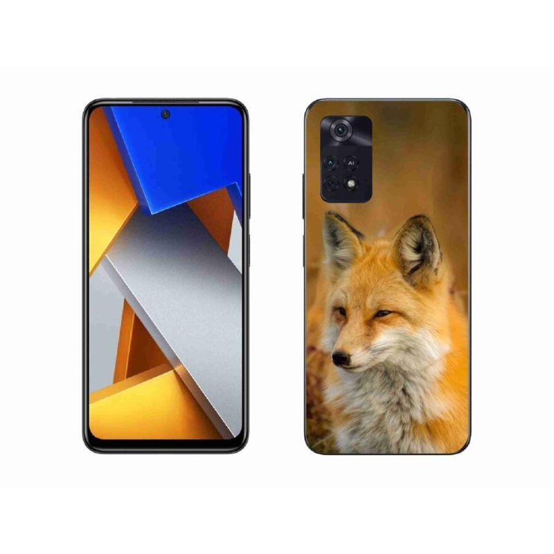 Gelový kryt mmCase na mobil Xiaomi Poco M4 Pro 4G - liška