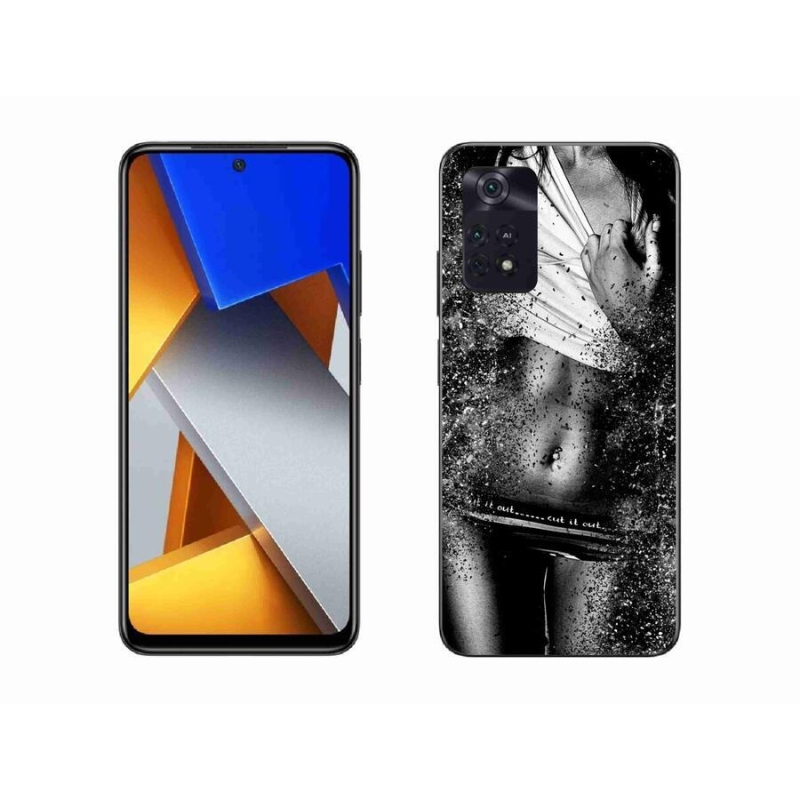 Gelový kryt mmCase na mobil Xiaomi Poco M4 Pro 4G - sexy žena 1