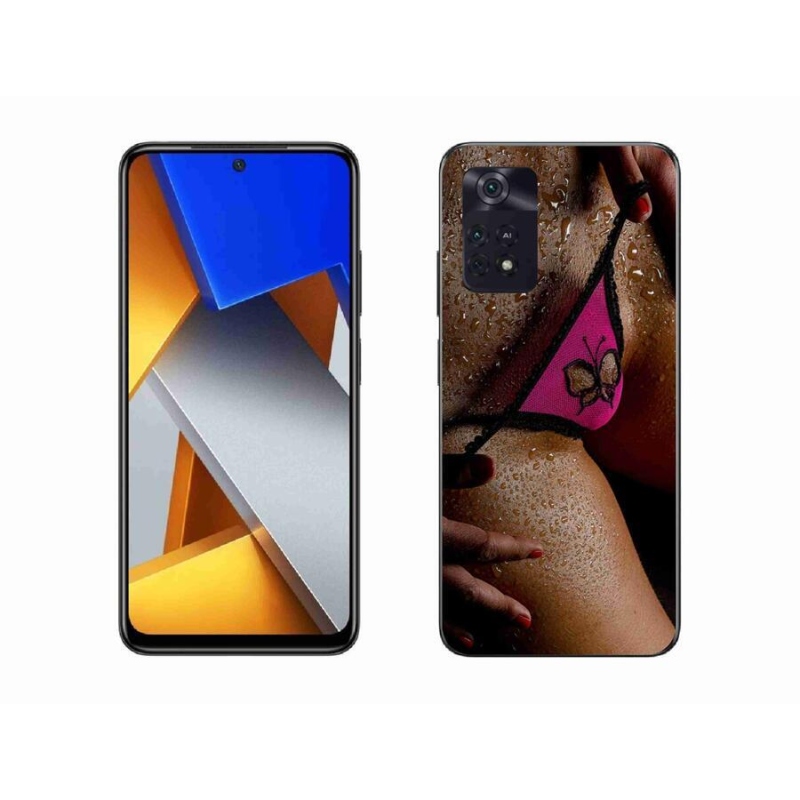 Gelový kryt mmCase na mobil Xiaomi Poco M4 Pro 4G - sexy žena
