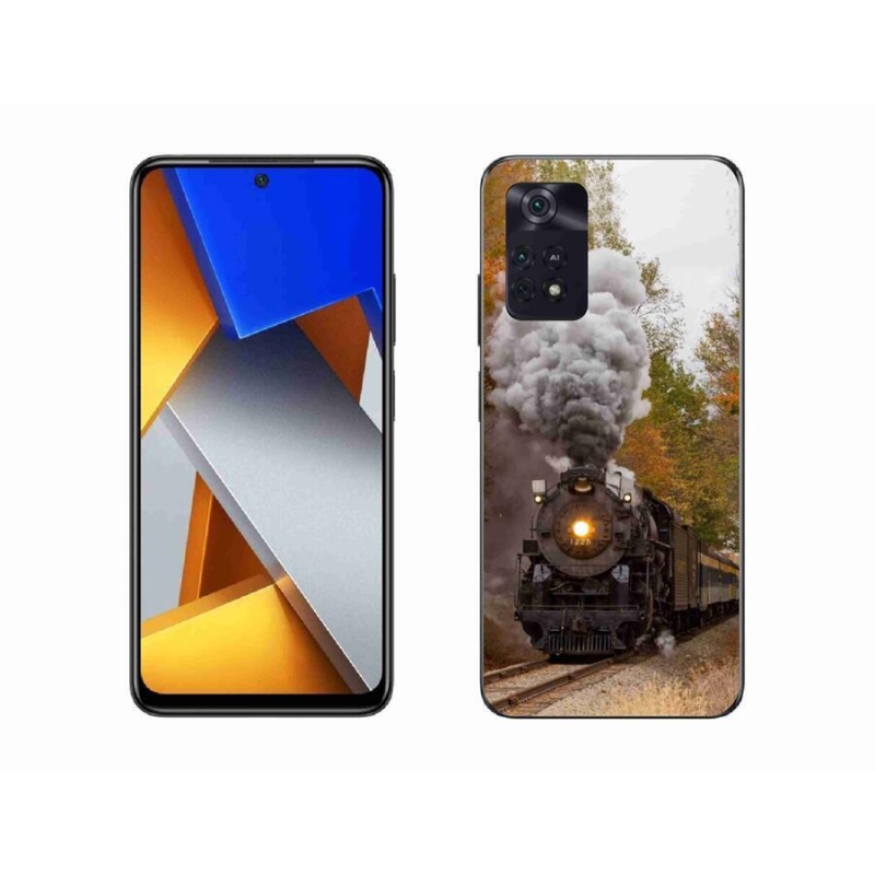 Gelový kryt mmCase na mobil Xiaomi Poco M4 Pro 4G - vlak 1