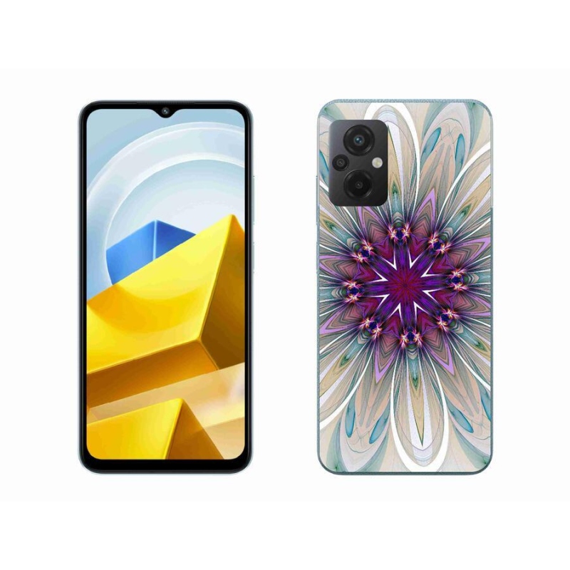 Gelový kryt mmCase na mobil Xiaomi Poco M5 4G - abstrakt 10