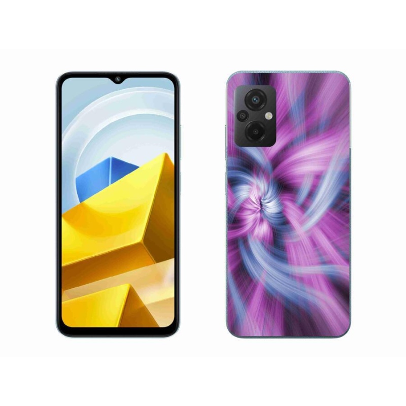 Gelový kryt mmCase na mobil Xiaomi Poco M5 4G - abstrakt 12
