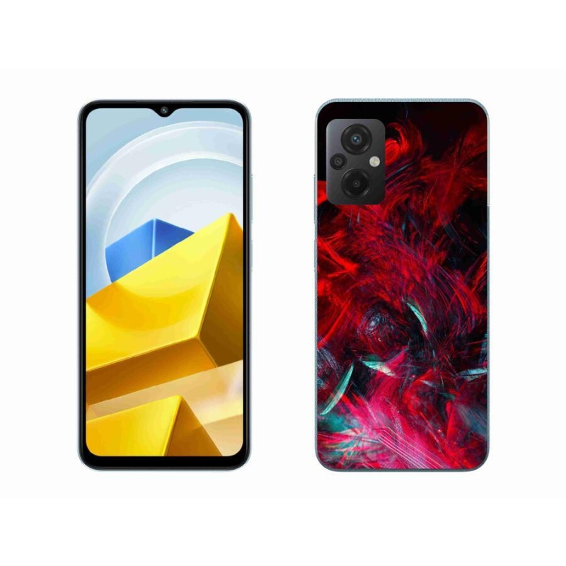Gelový kryt mmCase na mobil Xiaomi Poco M5 4G - abstrakt 16