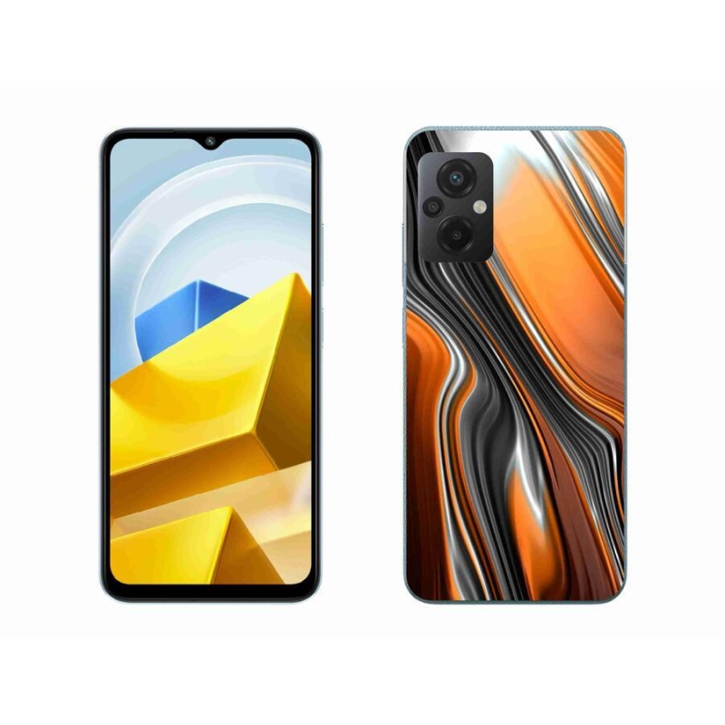 Gelový kryt mmCase na mobil Xiaomi Poco M5 4G - abstrakt 3