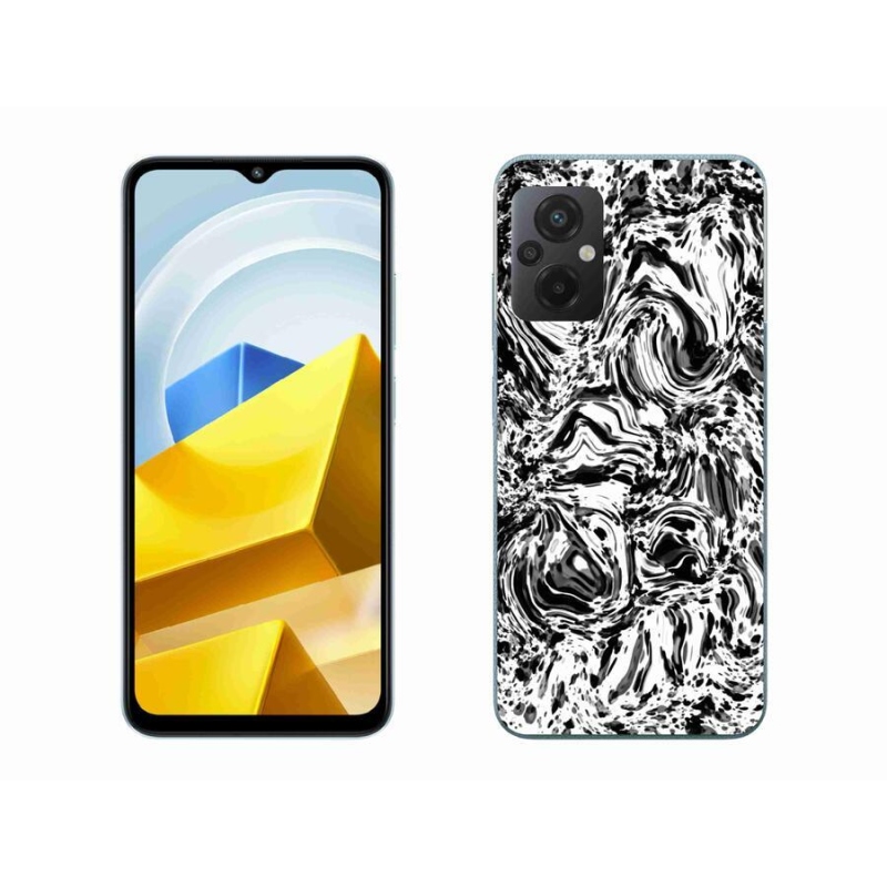 Gelový kryt mmCase na mobil Xiaomi Poco M5 4G - abstrakt 4
