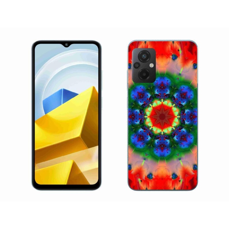 Gelový kryt mmCase na mobil Xiaomi Poco M5 4G - abstrakt 5