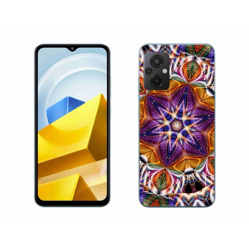 Gelový kryt mmCase na mobil Xiaomi Poco M5 4G - abstrakt 6