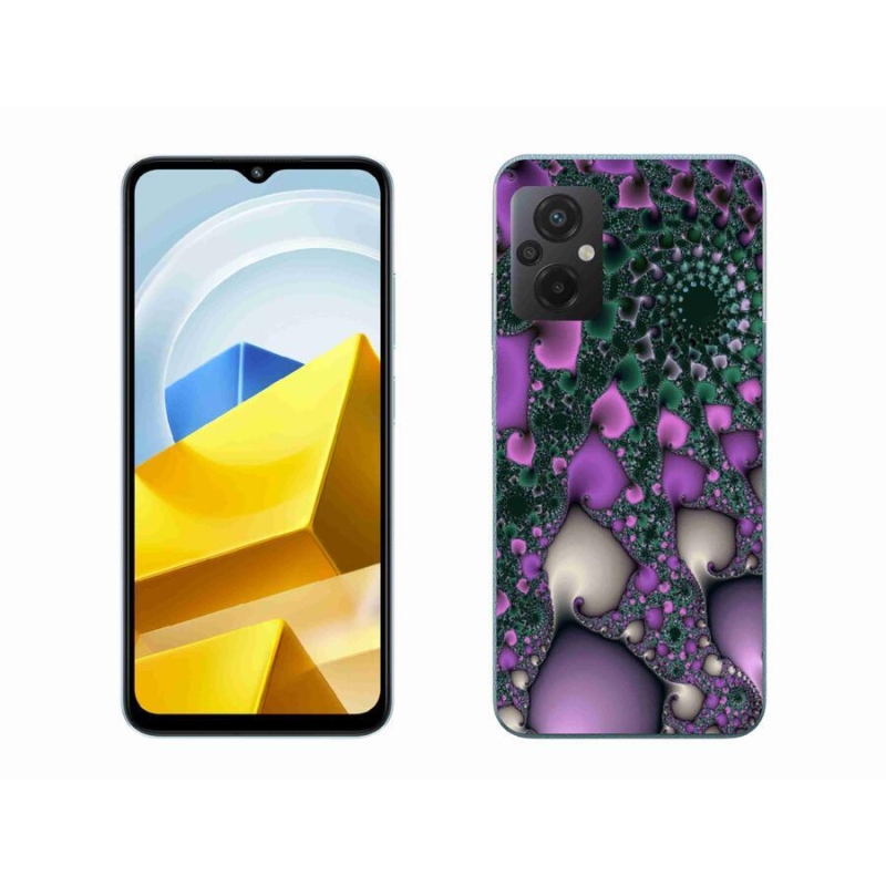 Gelový kryt mmCase na mobil Xiaomi Poco M5 4G - abstrakt 7