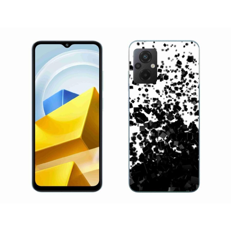 Gelový kryt mmCase na mobil Xiaomi Poco M5 4G - abstraktní vzor 1