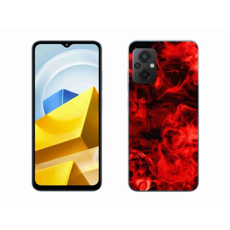 Gelový kryt mmCase na mobil Xiaomi Poco M5 4G - abstraktní vzor 11