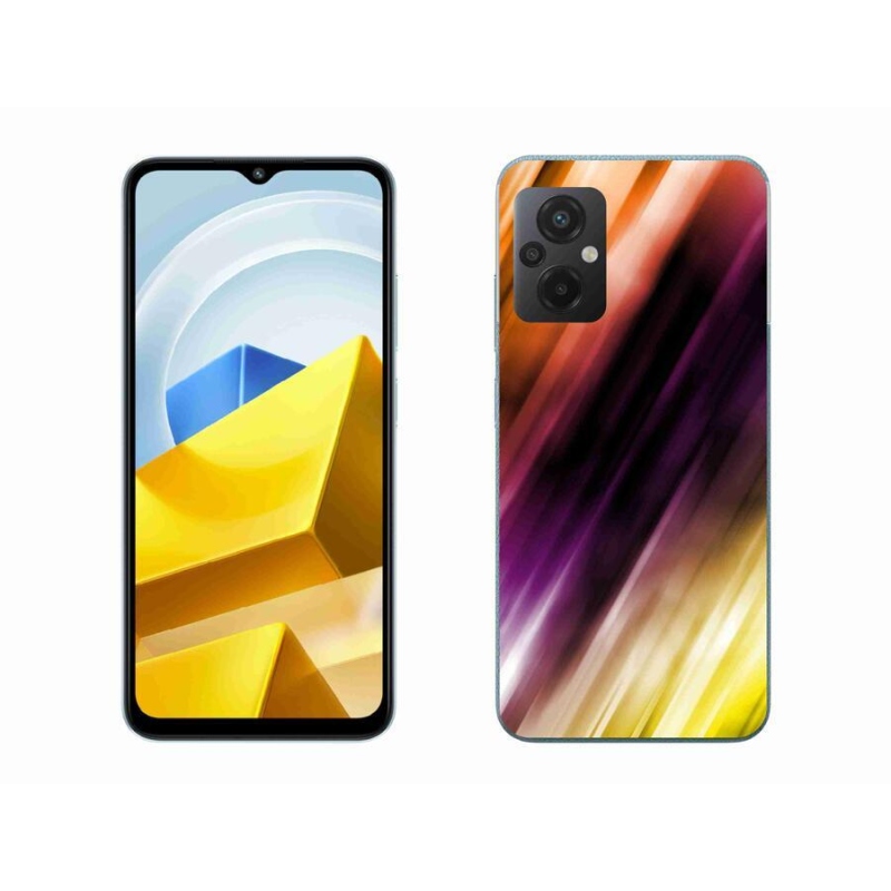 Gelový kryt mmCase na mobil Xiaomi Poco M5 4G - abstraktní vzor 5