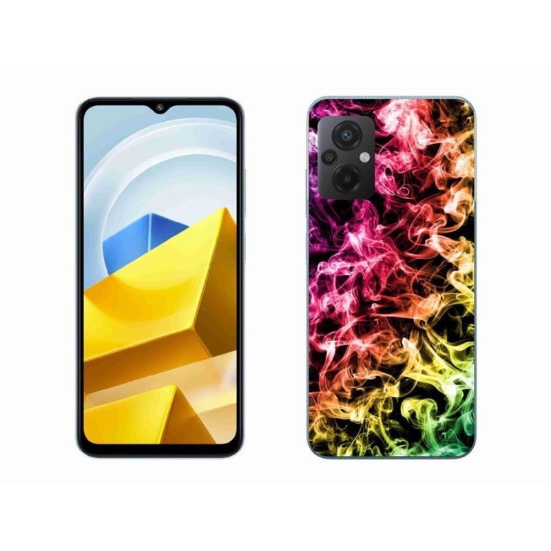 Gelový kryt mmCase na mobil Xiaomi Poco M5 4G - abstraktní vzor 6