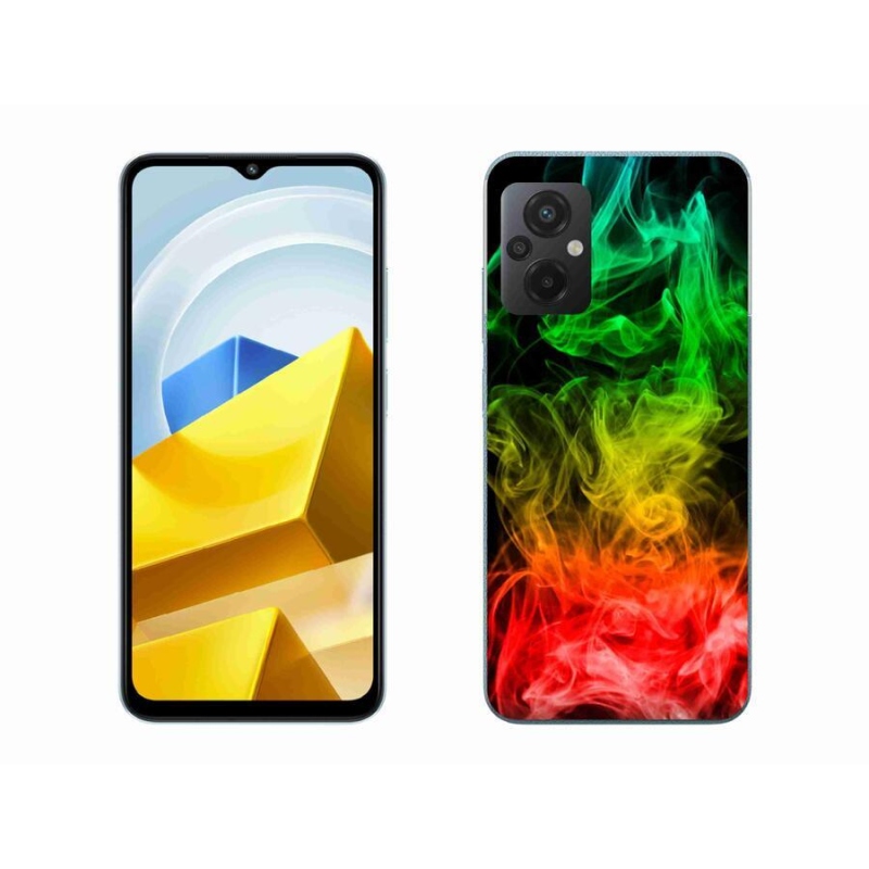 Gelový kryt mmCase na mobil Xiaomi Poco M5 4G - abstraktní vzor 7