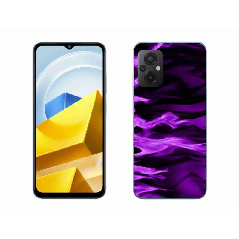 Gelový kryt mmCase na mobil Xiaomi Poco M5 4G - abstraktní vzor 9