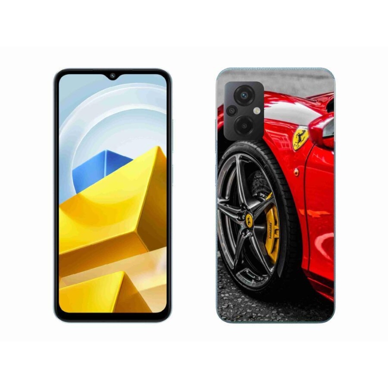 Gelový kryt mmCase na mobil Xiaomi Poco M5 4G - auto 1