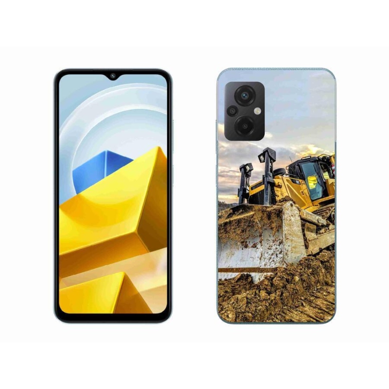 Gelový kryt mmCase na mobil Xiaomi Poco M5 4G - bagr