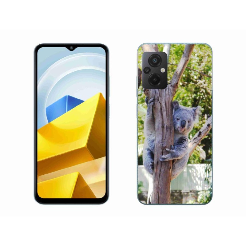 Gelový kryt mmCase na mobil Xiaomi Poco M5 4G - koala
