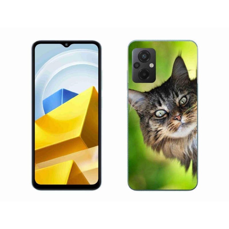 Gelový kryt mmCase na mobil Xiaomi Poco M5 4G - kočka 3