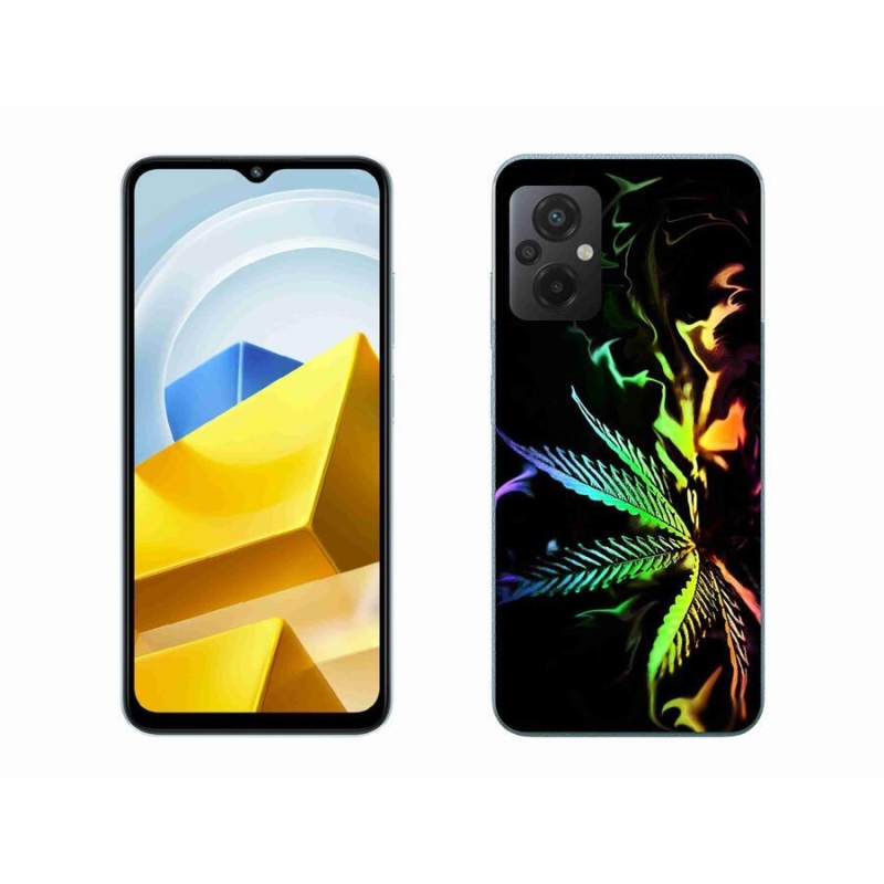 Gelový kryt mmCase na mobil Xiaomi Poco M5 4G - konopí 2