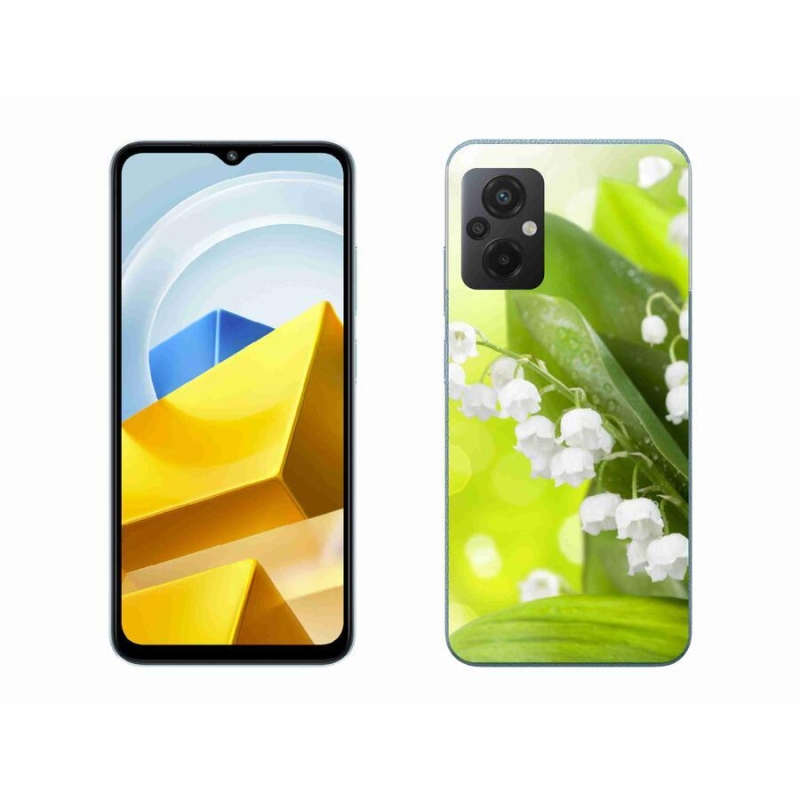 Gelový kryt mmCase na mobil Xiaomi Poco M5 4G - konvalinka