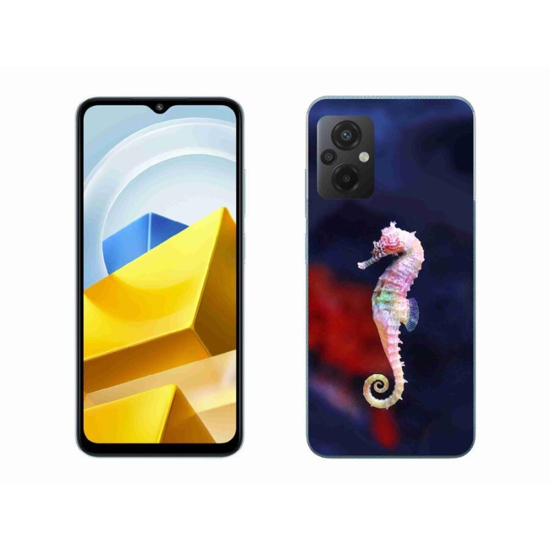 Gelový kryt mmCase na mobil Xiaomi Poco M5 4G - mořský koník