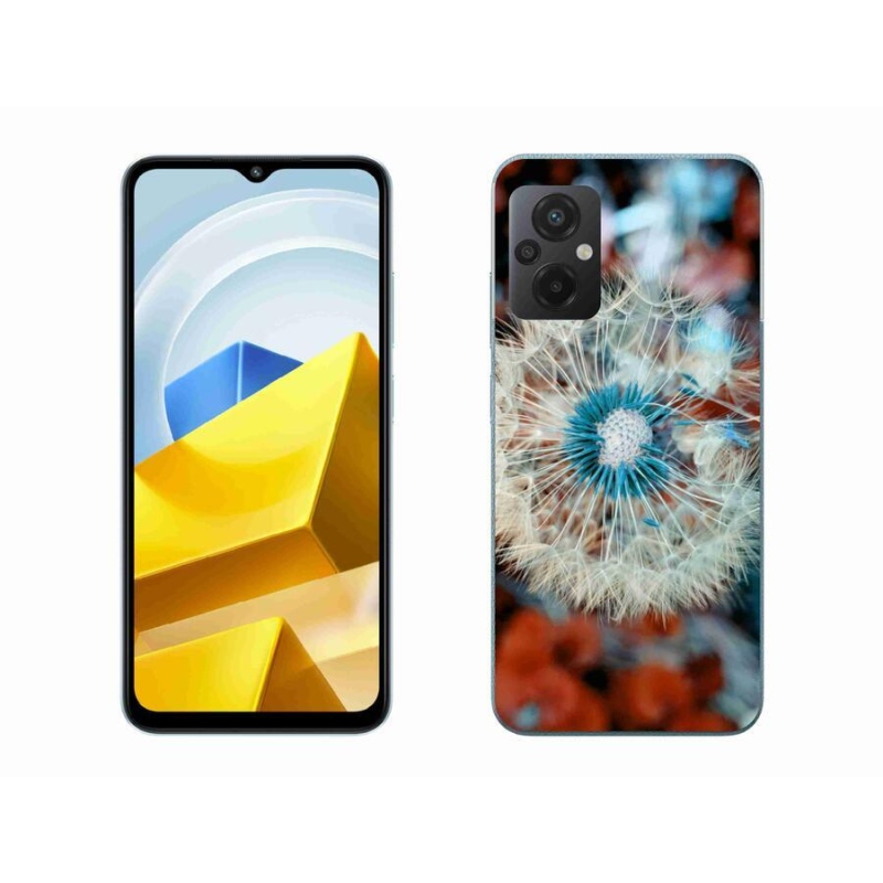 Gelový kryt mmCase na mobil Xiaomi Poco M5 4G - odkvetlá pampeliška 1