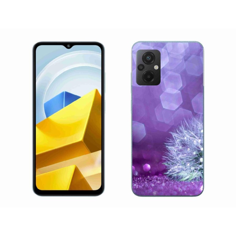 Gelový kryt mmCase na mobil Xiaomi Poco M5 4G - odkvetlá pampeliška 2