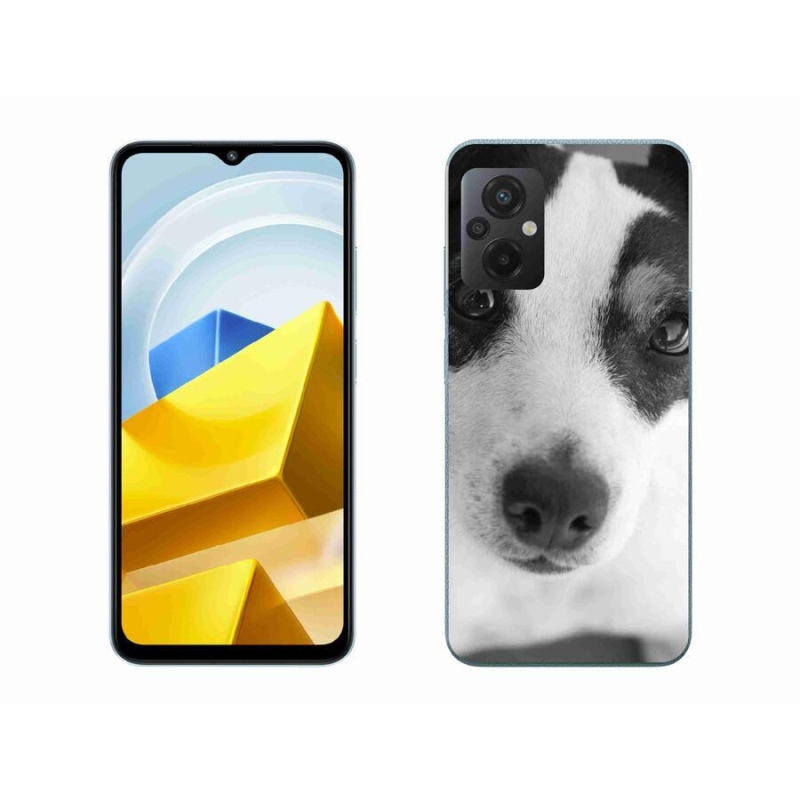 Gelový kryt mmCase na mobil Xiaomi Poco M5 4G - pes