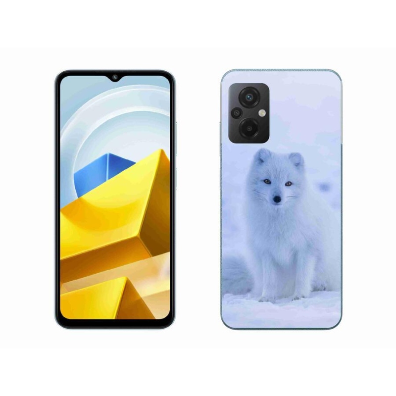 Gelový kryt mmCase na mobil Xiaomi Poco M5 4G - polární liška