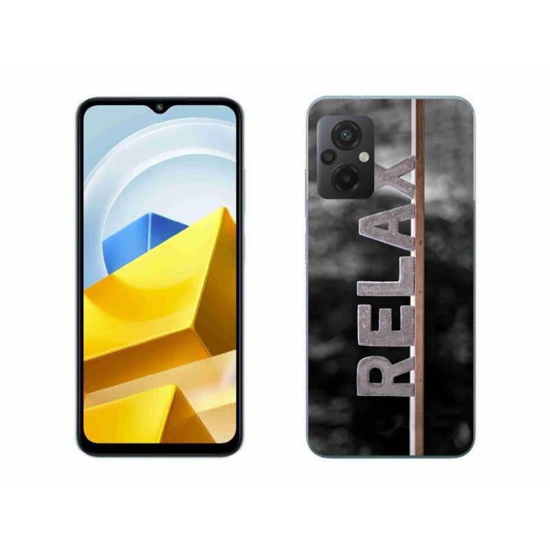 Gelový kryt mmCase na mobil Xiaomi Poco M5 4G - relax 1