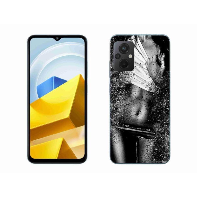 Gelový kryt mmCase na mobil Xiaomi Poco M5 4G - sexy žena 1