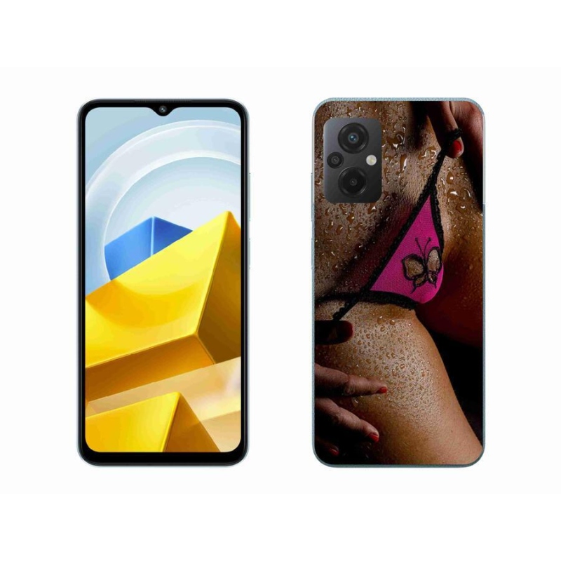 Gelový kryt mmCase na mobil Xiaomi Poco M5 4G - sexy žena