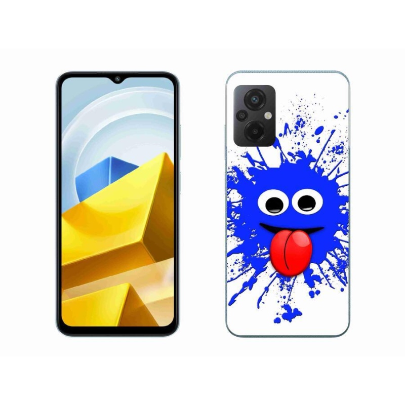Gelový kryt mmCase na mobil Xiaomi Poco M5 4G - strašidlo