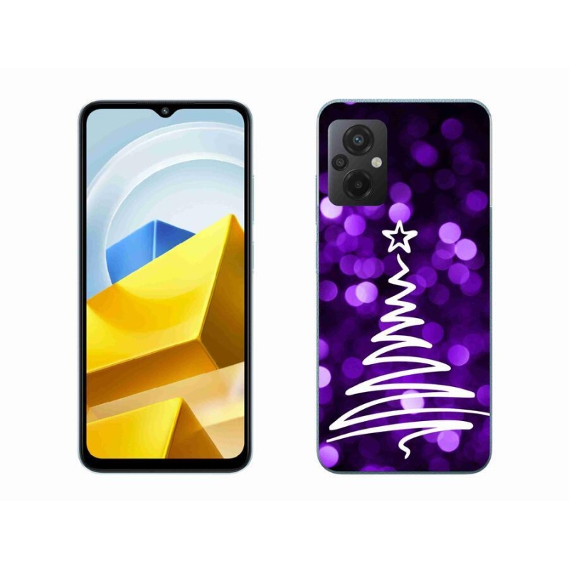 Gelový kryt mmCase na mobil Xiaomi Poco M5 4G - stromek