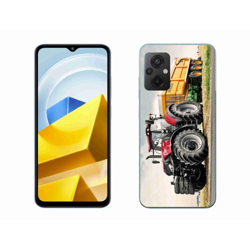 Gelový kryt mmCase na mobil Xiaomi Poco M5 4G - traktor 3